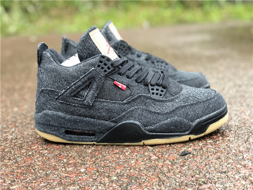 Pure Black Levis X Air Jordan 4 Super Alliance cooperation version_ 40--47.5-6f55945d